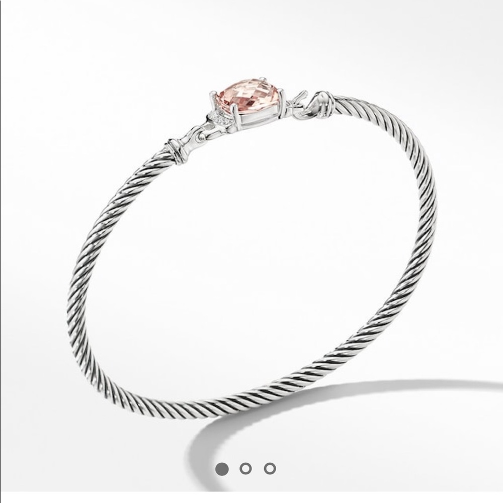 Authentic David Yurman Stone Buckle Bracelet